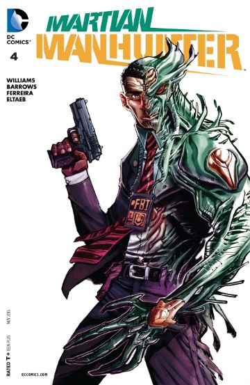 Illustration for article titled After a slow start, Martian Manhunter reveals an intriguing concept
